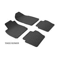 VW CADDY SiYAH KAUÇUK PASPAS 4 PARÇA 1